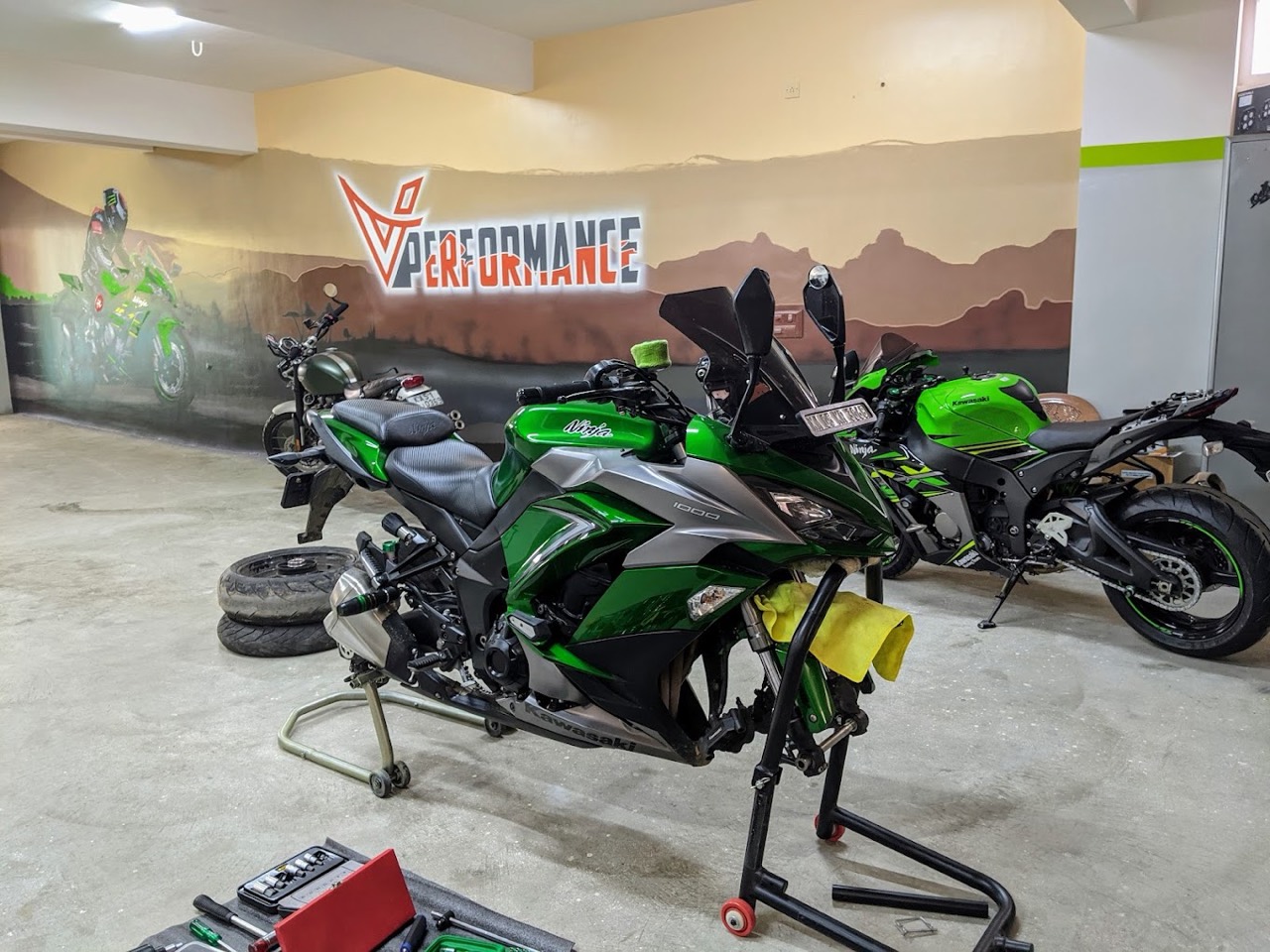 Adventure bike accessories fitment at VPerformance